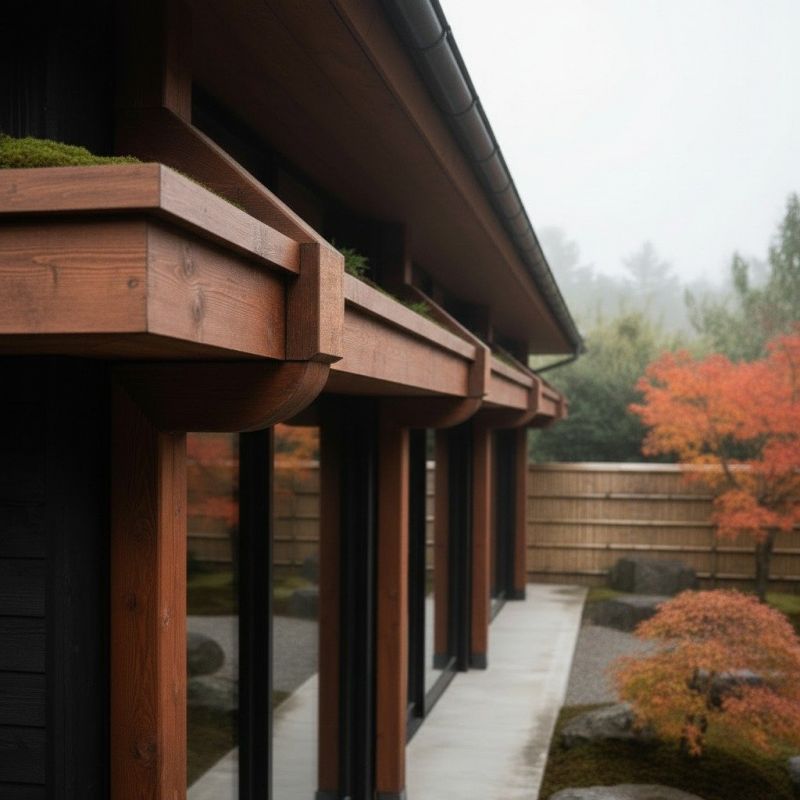 Wood Gutters Installation